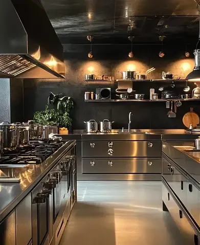 cuisine inox Bruz-2